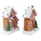 Gingerbread Houses with Gingerbread Boy & Girl Christmas Decoration Set